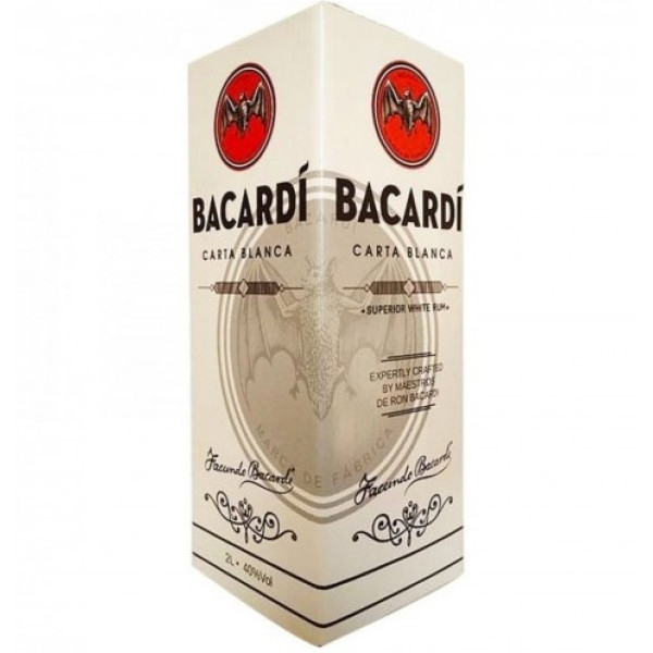Балкардо Карта Бланка 2 літри (bacardi carta blanca 2l)